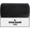 imageEddie Bauer  Twin Blanket UltraSoft Plush Bedding Medium Weight Perfect for Layering Dorm Essentials Black TwinBlack