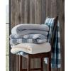 imageEddie Bauer  Twin Blanket UltraSoft Plush Bedding Medium Weight Perfect for Layering Dorm Essentials Black TwinPastel Grey
