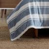 imageEddie Bauer  Twin Blanket UltraSoft Plush Bedding Medium Weight Perfect for Layering Dorm Essentials Black TwinStones Throw Stripe