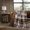imageEddie Bauer  Twin Blanket UltraSoft Plush Bedding Medium Weight Perfect for Layering Dorm Essentials Black TwinTrailhead Plaid Beige