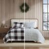 imageEddie Bauer  Twin Quilt Set Cotton Flannel Bedding with Matching Sham Rounded Corners Diamond Corner Stitch Dorm Essentials Holiday Plaid Flannel RedHoliday Plaid Flannel Red
