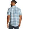 imageEddie Bauer Mens Mr Short Sleeve Voyager Flex ShirtBlue Fog