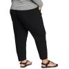 imageEddie Bauer Womens Departure Stretch Straight Leg Ankle PantsBlack