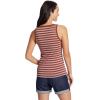imageEddie Bauer Womens Favorite VNeck Tank StripePaprika
