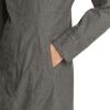 imageEddie Bauer Womens Girl on the Go Waterproof Trench CoatDk Charcoal Htr