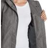 imageEddie Bauer Womens Girl on the Go Waterproof Trench CoatDk Charcoal Htr