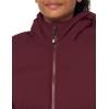 imageEddie Bauer Womens Glacier Peak Seamless Stretch Down Duffle CoatBurgundy