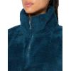 imageEddie Bauer Womens Quest Plush 14 Zip RelaxedPlusPeacock