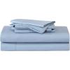 imageEddie Bauer  Sheets Super Soft Bedding with Matching Pillowcases TemperatureRegulating Fabric AllAround Comfort Solid Room Essentials Logan Blue TwinLogan Blue