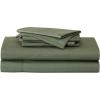 imageEddie Bauer  Sheets Super Soft Bedding with Matching Pillowcases TemperatureRegulating Fabric AllAround Comfort Solid Room Essentials Logan Blue TwinLogan Green
