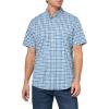 imageEddie Bauer Mens Mr Short Sleeve Voyager Flex ShirtIsland Blue