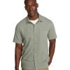 imageEddie Bauer Mens Mt Ss Alderpine Seersucker ShirtSage