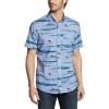imageEddie Bauer Mens Printed Baja ShirtPebbleblu