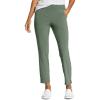 imageEddie Bauer Womens Departure Stretch Straight Leg Ankle PantsMineral Green