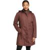 imageEddie Bauer Womens Girl on the Go Waterproof Trench CoatRedwood