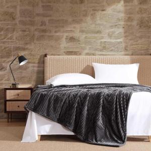 imageEddie Bauer  Twin Heated Blanket UltraSoft Rib Plush Throw Blanket with Solid Sherpa Reverse Knitted Bedding with 10 Heat Settings ampamp Auto ShutOff Lookout Mountain GreyMountain Valley Grey