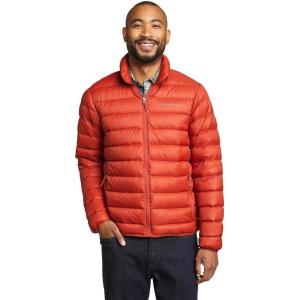imageEddie Bauer Mens CirrusLite Hooded Down JacketRed Clay