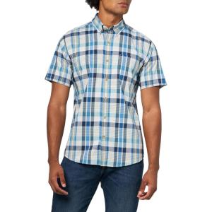 imageEddie Bauer Mens Mr Short Sleeve Voyager Flex ShirtClover
