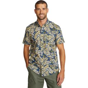 imageEddie Bauer Mens Printed Baja ShirtDkmulb