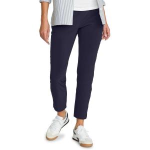 imageEddie Bauer Womens Departure Stretch Straight Leg Ankle PantsAtlantic