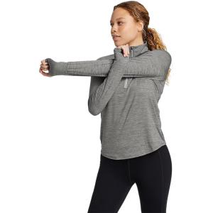 imageEddie Bauer Womens Resolution Stretch LongSleeve 14ZipDark Smoke