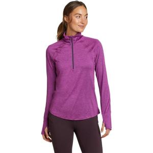 imageEddie Bauer Womens Resolution Stretch LongSleeve 14ZipGrape