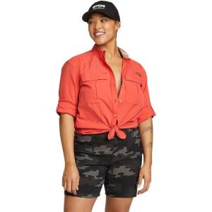 imageEddie Bauer Womens UPF Guide LongSleeve ShirtCoral