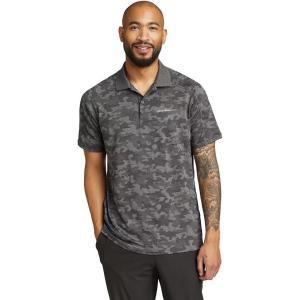 imageEddie Bauer Mens Resolution Pro ShortSleeve Polo 20Charcoal Htr