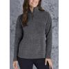 imageEddie Bauer womens Quest 14 ZipCharcoal Htr