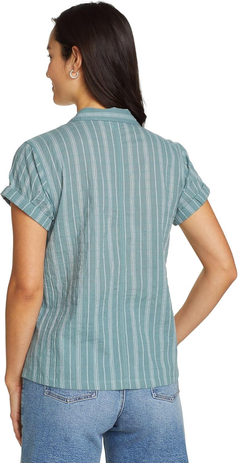 imageEddie Bauer Mens Wt Ss Packable Camp ShirtDusty Loden