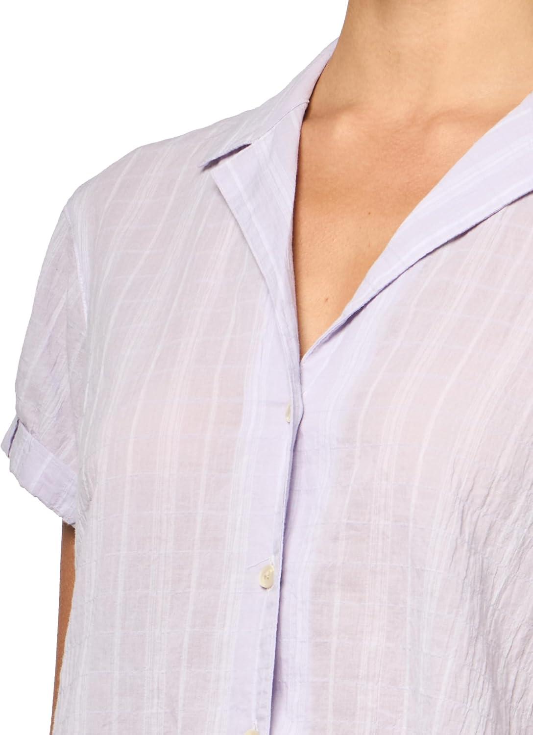 imageEddie Bauer Mens Wt Ss Packable Camp ShirtOrchid