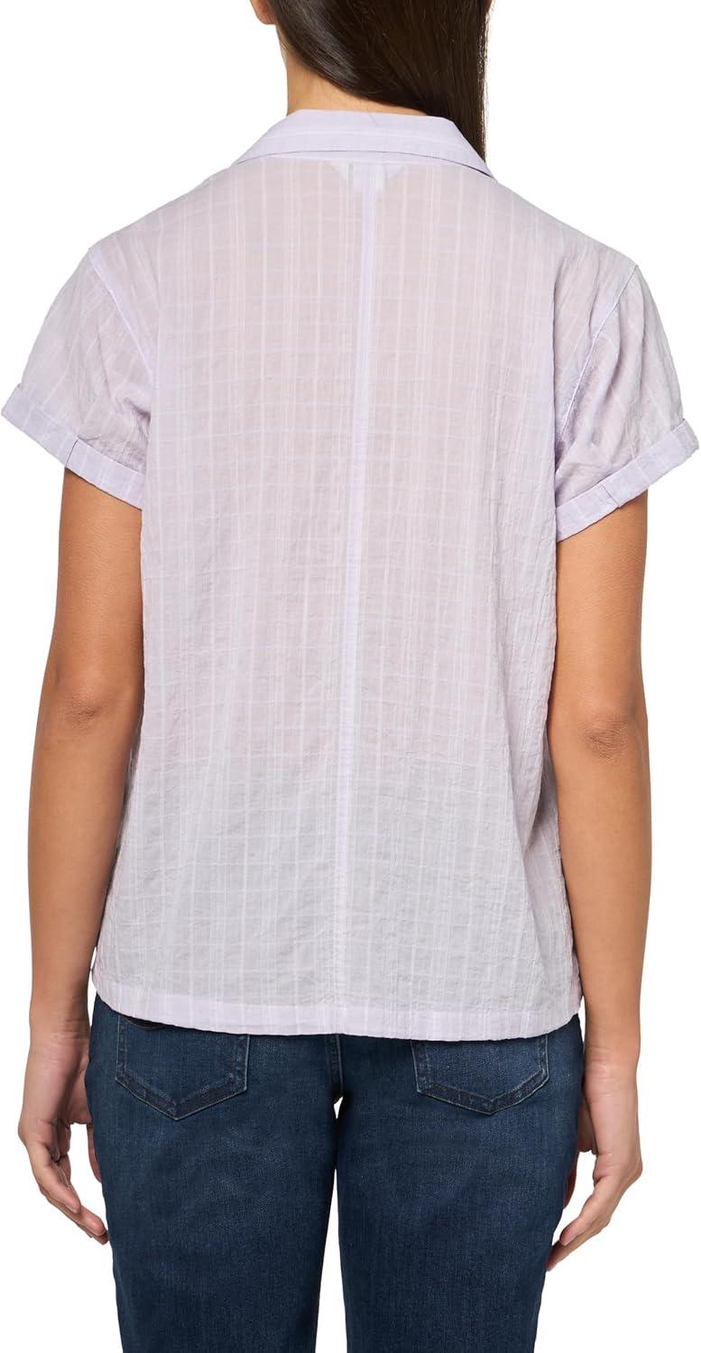 imageEddie Bauer Mens Wt Ss Packable Camp ShirtOrchid