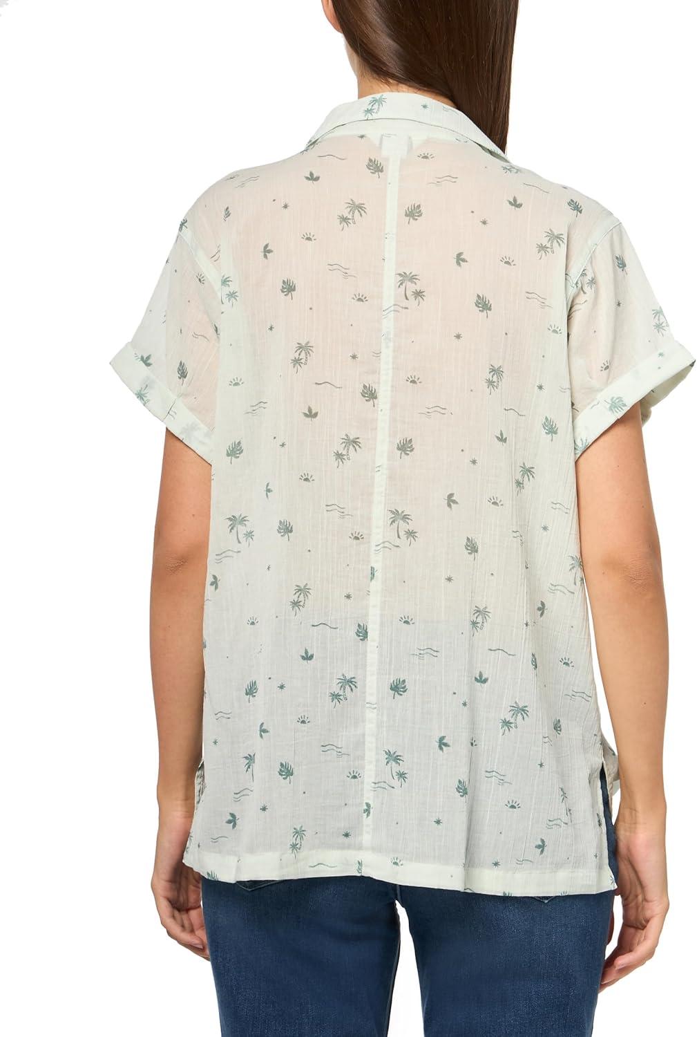 imageEddie Bauer Mens Wt Ss Packable Camp ShirtSea Mist