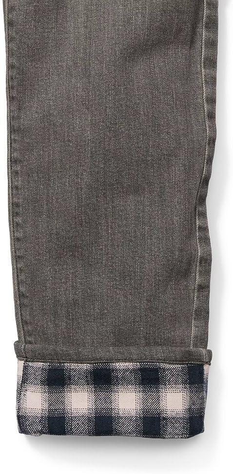 imageEddie Bauer Womens Boyfriend FlannelLined JeansOvercast