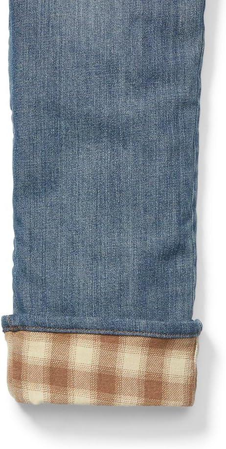 imageEddie Bauer Womens Boyfriend FlannelLined JeansWashed Indigo