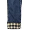 imageEddie Bauer Womens Boyfriend FlannelLined JeansRinsed
