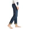imageEddie Bauer Womens Boyfriend FlannelLined JeansRinsed