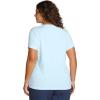 imageEddie Bauer Womens Favorite ShortSleeve VNeck TShirtPale Blue
