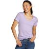 imageEddie Bauer Womens Favorite ShortSleeve VNeck TShirtIris