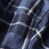 imageEddie Bauer Mens Favorite Classic Fit FlannelPlaidLt Charcoal Htr
