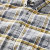 imageEddie Bauer Mens Favorite Classic Fit FlannelPlaidLt Charcoal Htr