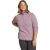 imageEddie Bauer Womens Quest Fleece 14Zip  SolidLt Violet