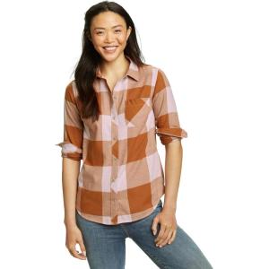 imageEddie Bauer Womens Forest Flannel ShirtAfrican Violet