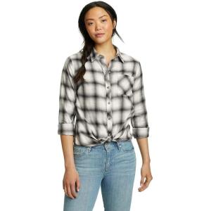imageEddie Bauer Womens Forest Flannel ShirtOnyx