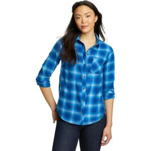imageEddie Bauer Womens Forest Flannel ShirtStorm