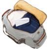 imageEddie Bauer Bygone Duffel  Travel  Weekend Bag  Lightweight  Durable  40L  Rugged PolyesterNylon  UShaped Main Compartment  Dark KhakiHeather Grey