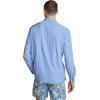 imageEddie Bauer Mens UPF Guide 20 LongSleeve ShirtLapis Blue