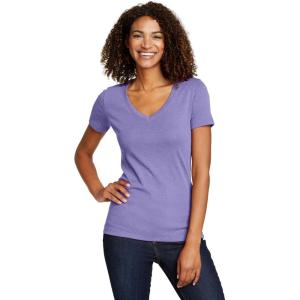 imageEddie Bauer Womens Eddie Bauer Fav VNeck TeePansy