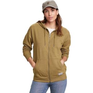 imageEddie Bauer womens Eddie Bauer Cozy Camp Full Zip Long Sleeve HoodieDk Tan