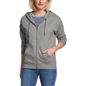 imageEddie Bauer womens Eddie Bauer Cozy Camp Full Zip Long Sleeve HoodieHtr Gray